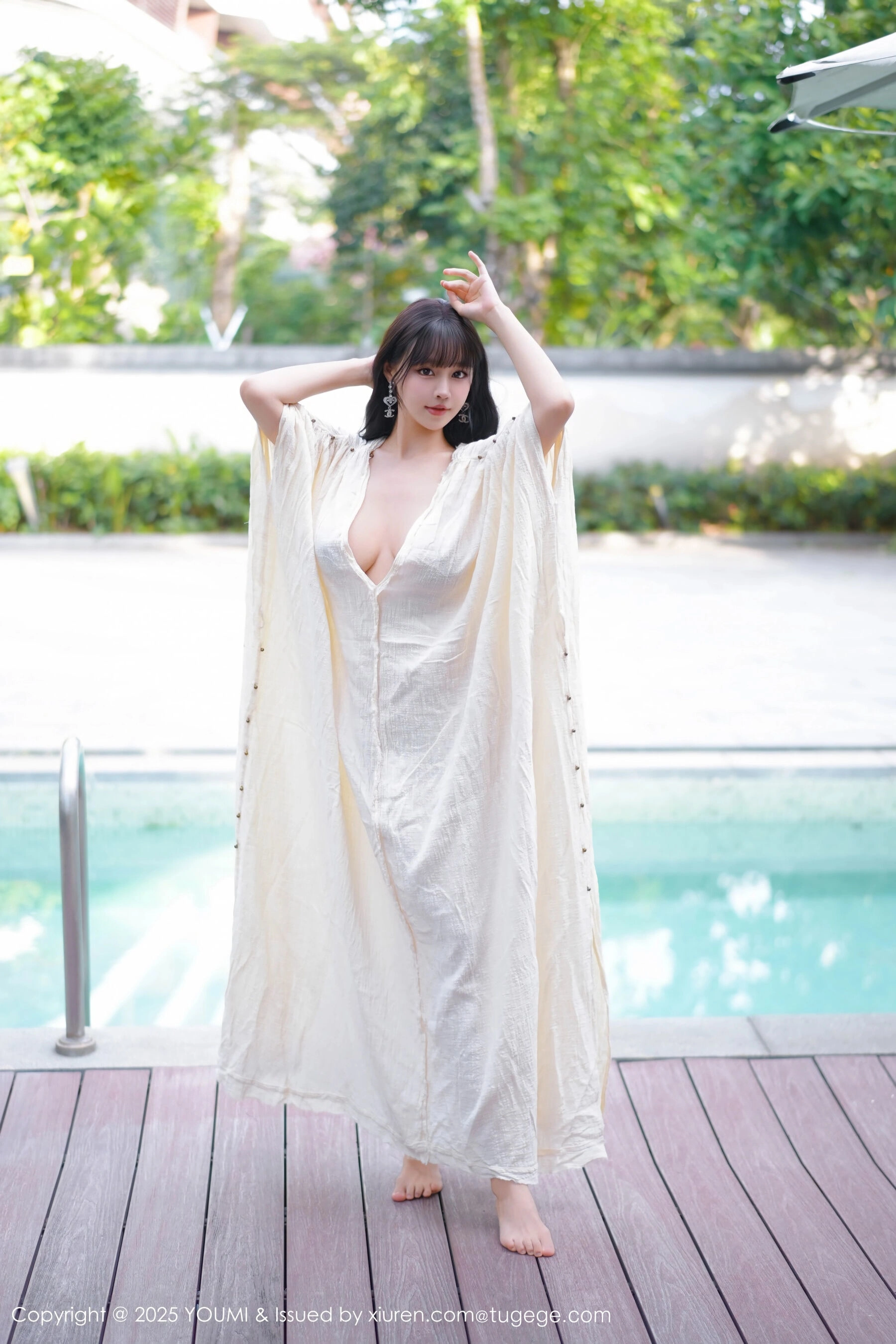 [YOUMI尤蜜荟] 心上可Flora Vol.1185